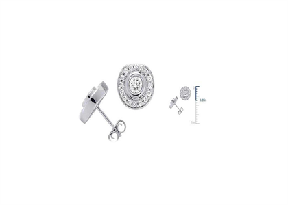 Rhodium Plated | Fashion Earrings